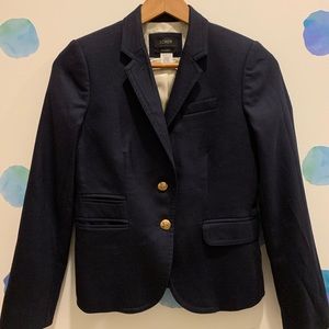 Beautiful J Crew Navy Blue Blazer size 0